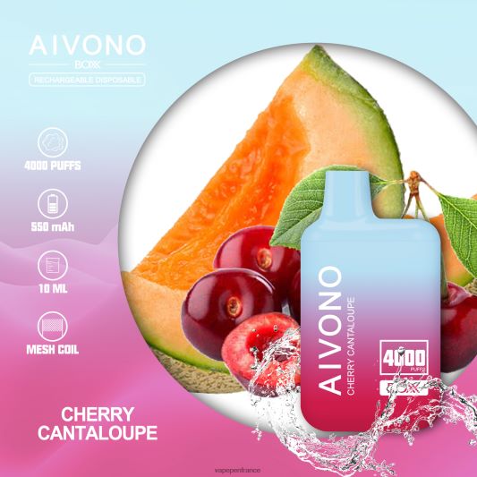 Vape France - cantaloup cerise Aivono AIM BOXX 4000 L6246J223