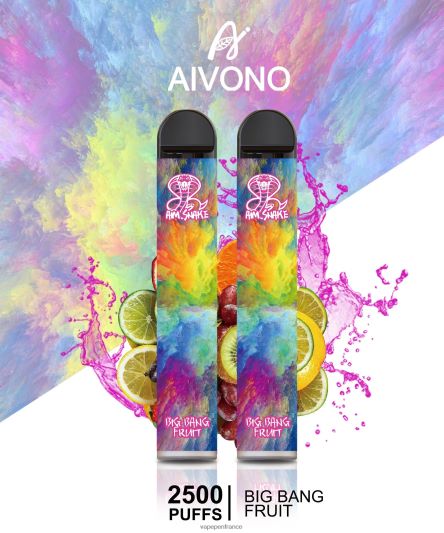 Vape France - fruit du big bang Aivono AIM SNAKE 2500 L6246J322