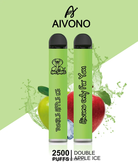 Vape France - glace aux pommes double Aivono AIM SNAKE 2500 L6246J304