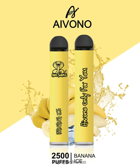 Vape France - glace à la banane Aivono AIM SNAKE 2500 L6246J298