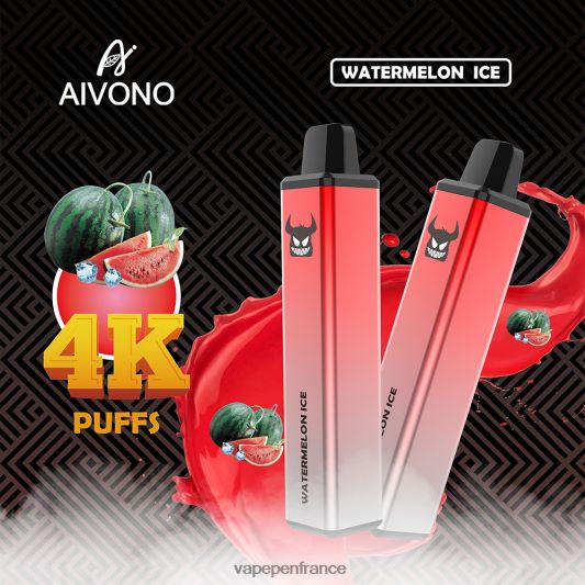 Vape France - glace à la pastèque Aivono AIM FREAK 4000 L6246J253