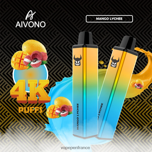 Vape France - litchi mangue Aivono AIM FREAK 4000 L6246J262