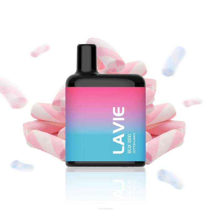 Cigarette Electronique France - barbe à papa 8F04210 LAVIE BOX 3500 bouffées