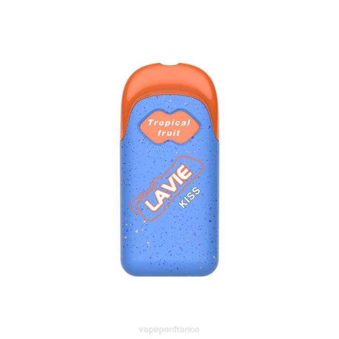 Cigarette Electronique France - fruits tropicaux 8F04114 LAVIE KISS 8000 bouffées