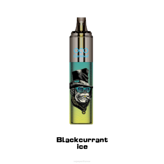 Cigarette Electronique France - glace au cassis 8F04348 LAVIE OCO carnaval 10000 bouffées