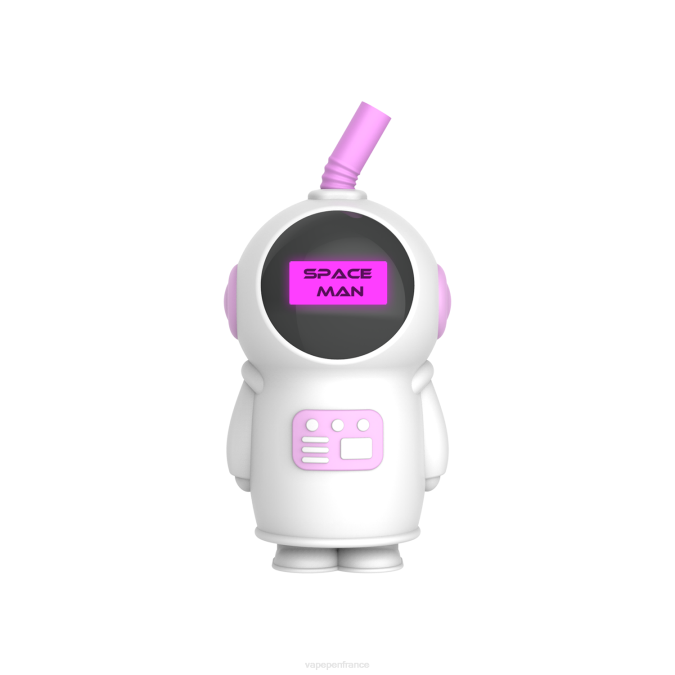 Cigarette Electronique France - glace à la fraise 8F04225 LAVIE SPACE MAN 7000 bouffées