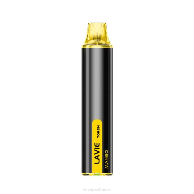 Cigarette Electronique France - mangue 8F04132 LAVIE Torch 6000 bouffées