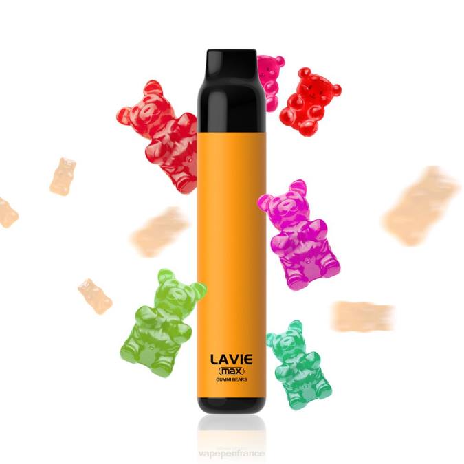Cigarette Electronique France - oursons gommeux 8F04282 LAVIE BAR 5000 bouffées - maximum