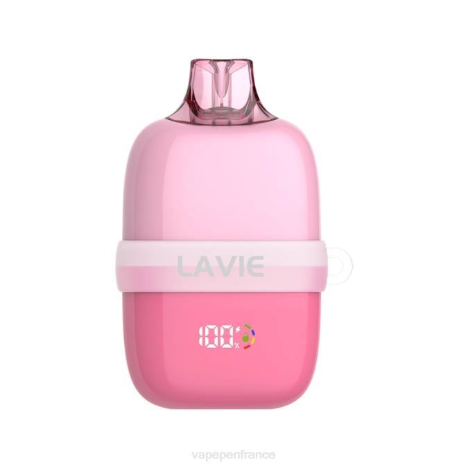 Cigarette Electronique France - pastèque fraise 8F0481 LAVIE INSIDER 12000 bouffées