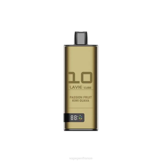 Eliquide France - fruit de la passion kiwi goyave 8F0444 LAVIE Cube 20000 bouffées