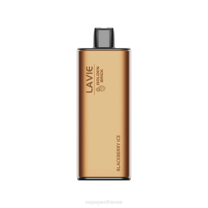 Eliquide France - glace aux mûres 8F0453 LAVIE GOLDEN BRICK 10000 bouffées