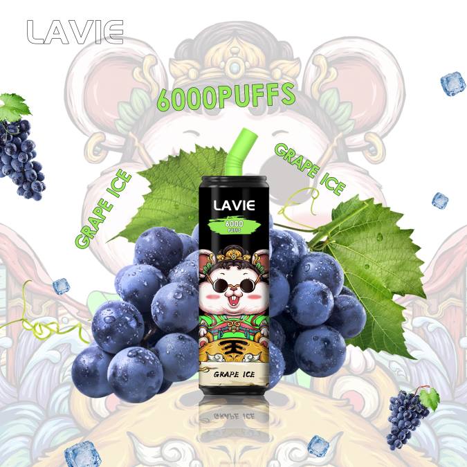 Eliquide France - glace aux raisins 8F04269 LAVIE Coke BAR 6000 bouffées