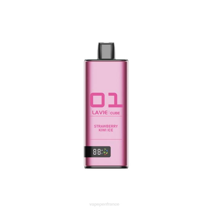 Eliquide France - glace fraise kiwi 8F0435 LAVIE Cube 20000 bouffées