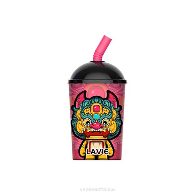 Eliquide France - glace à la mangue et aux fraises 8F04266 LAVIE Max Cup 8000 bouffées