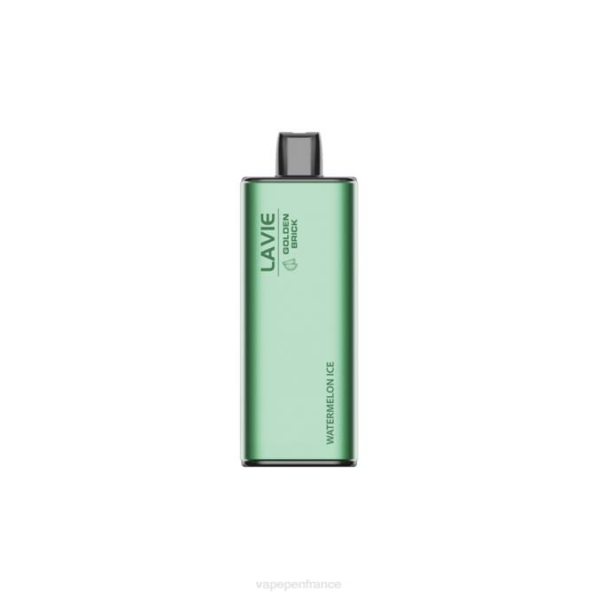 Eliquide France - glace à la pastèque 8F0468 LAVIE GOLDEN BRICK 10000 bouffées