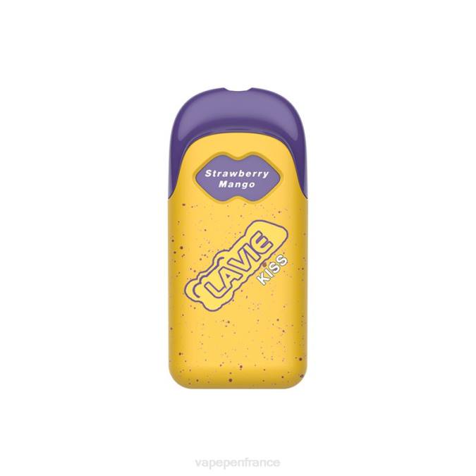 Eliquide France - mangue fraise 8F04113 LAVIE KISS 8000 bouffées