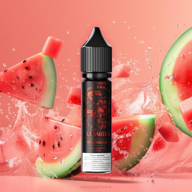 Vape France - Alibarbar narguilé onyx pastèque 6ZVP110