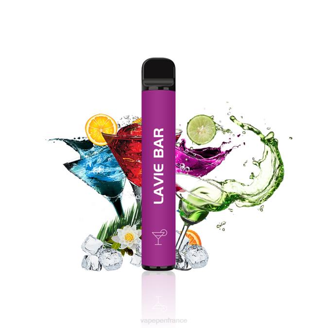 Vape France - cocktail 8F04319 LAVIE BAR Version 2% 800 bouffées