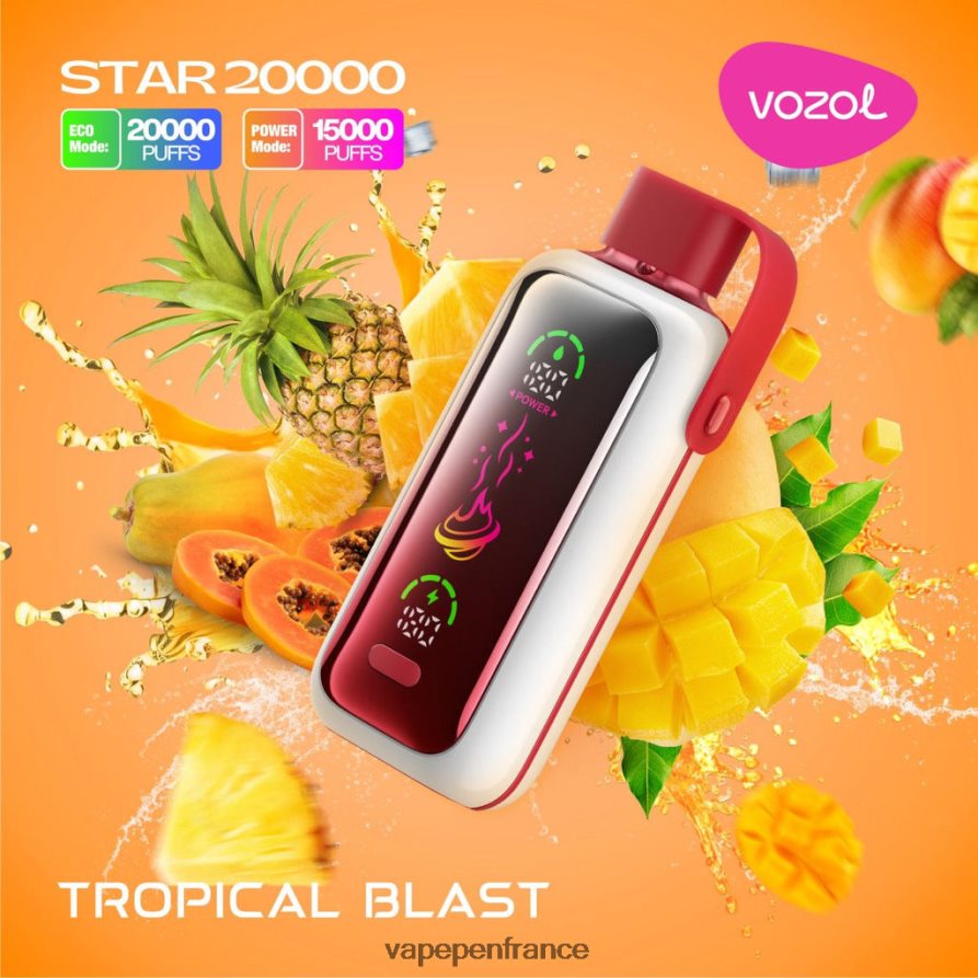 Vape France - explosion tropicale VOZOL STAR 20000 V48Z862