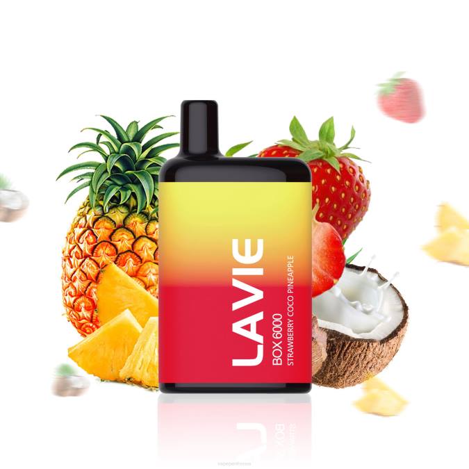 Vape France - fraise coco ananas 8F04205 LAVIE BOX 6000 bouffées