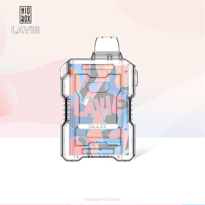 Vape France - glace au cola 8F04187 LAVIE NIO BOX 9000 bouffées