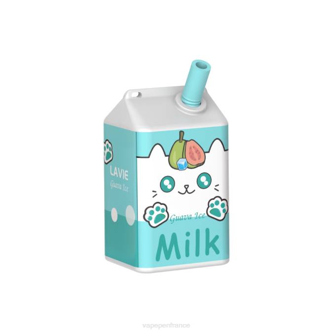 Vape France - glace à la goyave 8F04181 LAVIE MILK 7000 bouffées