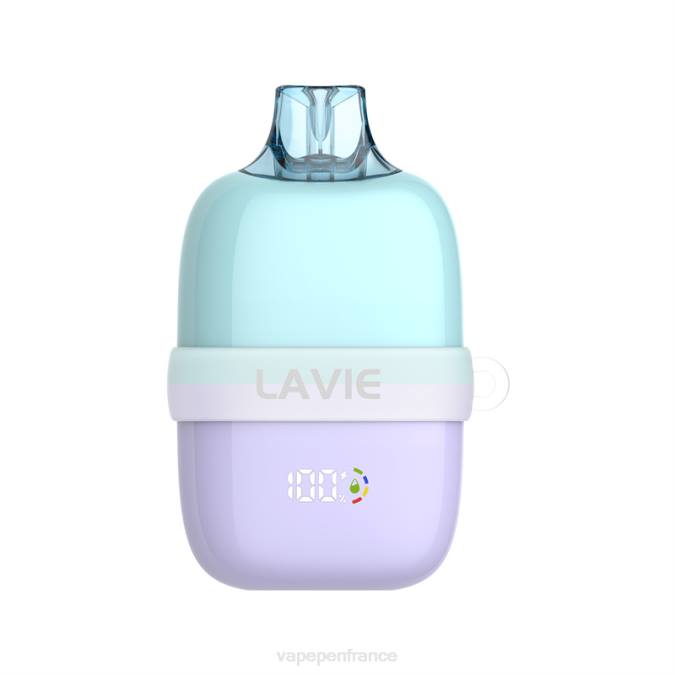 Vape France - glace à la menthe 8F0491 LAVIE INSIDER 12000 bouffées