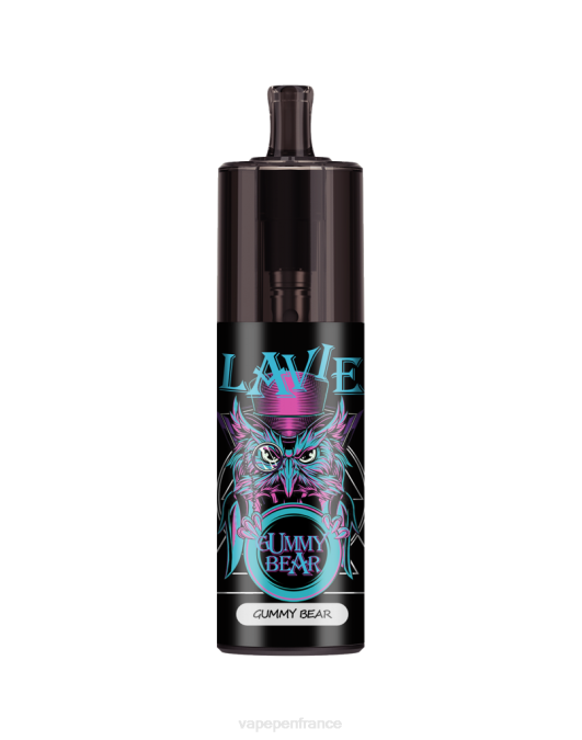 Vape France - ours gommeux 8F04337 LAVIE COLOUR BAR Contrôle du débit d'air 10 000 bouffées