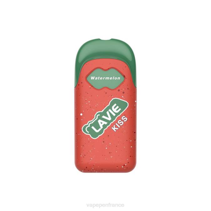 Vape France - pastèque 8F04115 LAVIE KISS 8000 bouffées