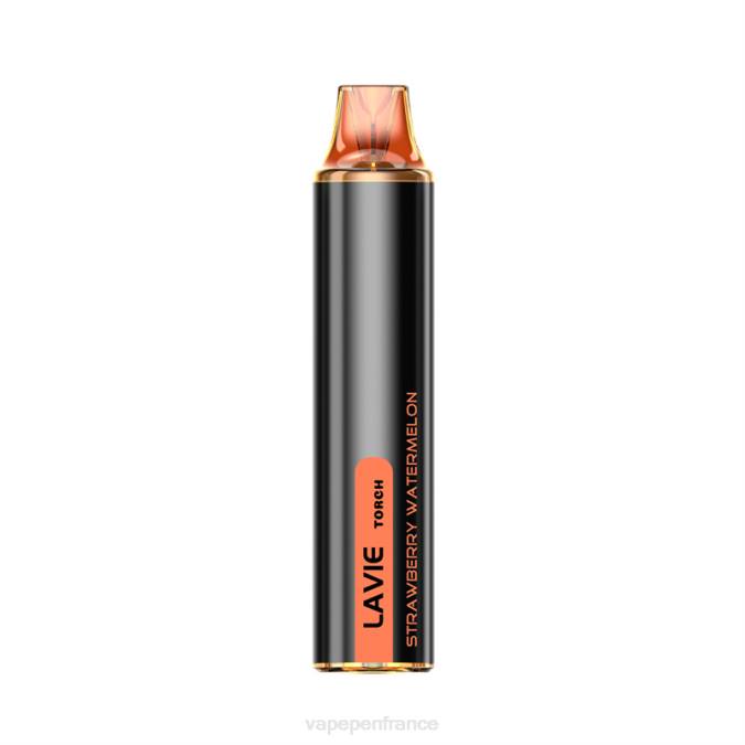 Vape France - pastèque fraise 8F04136 LAVIE Torch 6000 bouffées
