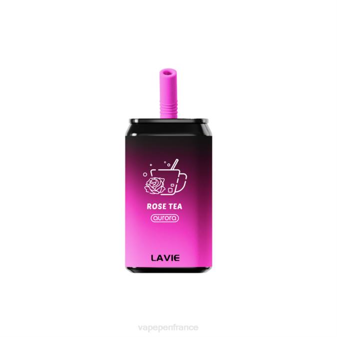 Vape France - thé à la rose 8F04148 LAVIE Aurora 11000 bouffées