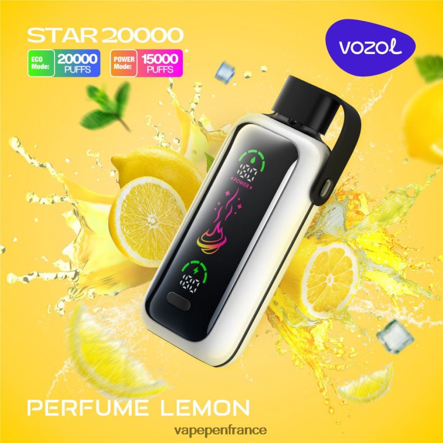 Vape Pen - parfum citron VOZOL STAR 20000 V48Z8617